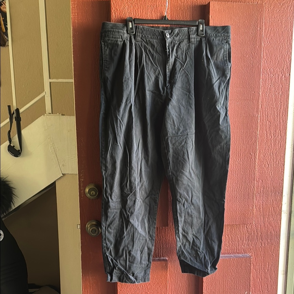Men's Black Pants stretch waist size 40x30